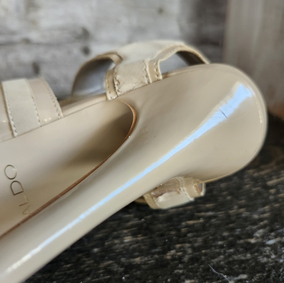 Aldo *Genuine Leather* Summer Platform Sandles - Picture 9 of 10